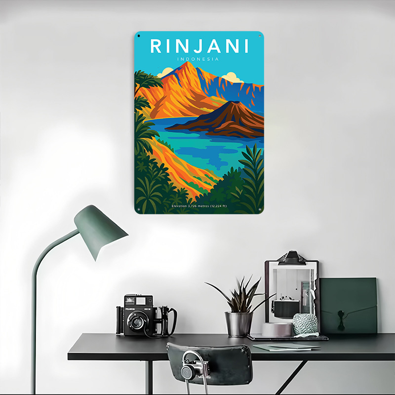 Rinjani Mountain Indonesia Tra - Home Decor Indonesia reseña y precio