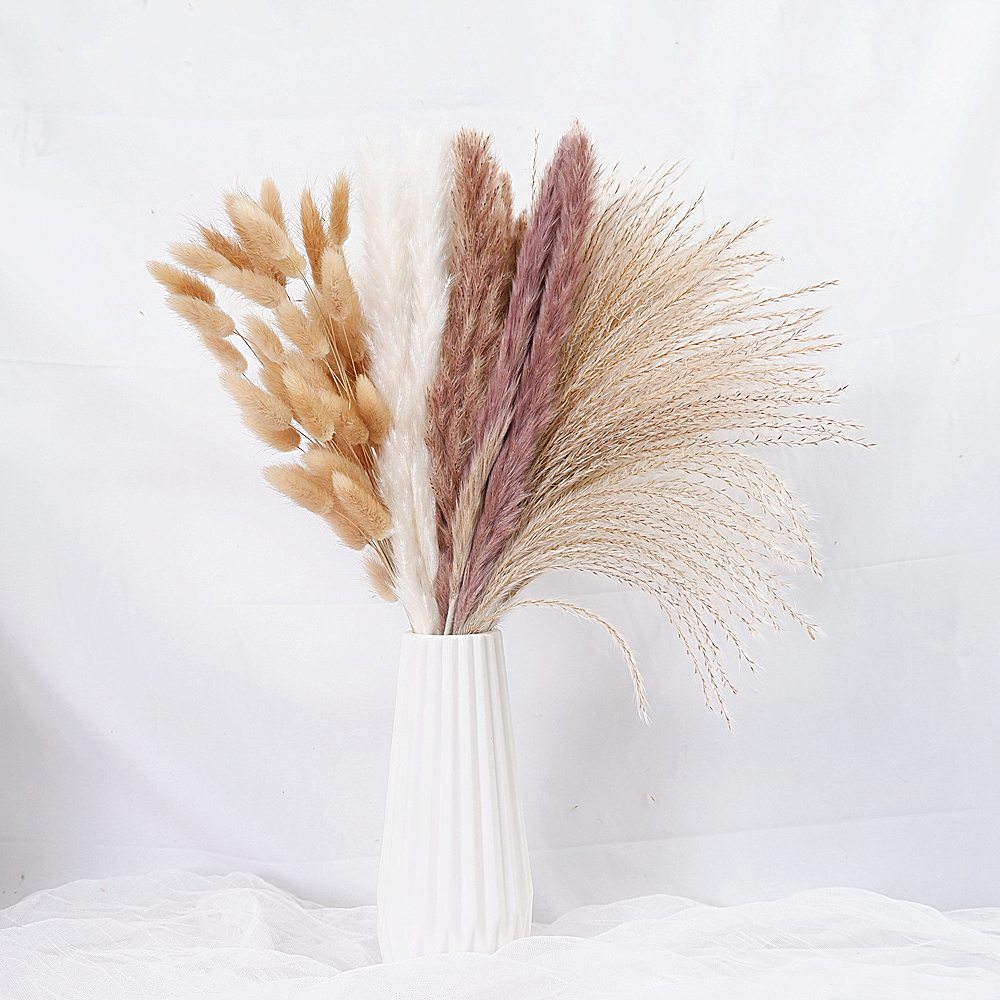 Dried Pampas Grass Decor 80-11 - Dried Flower Bouquet reseña y precio