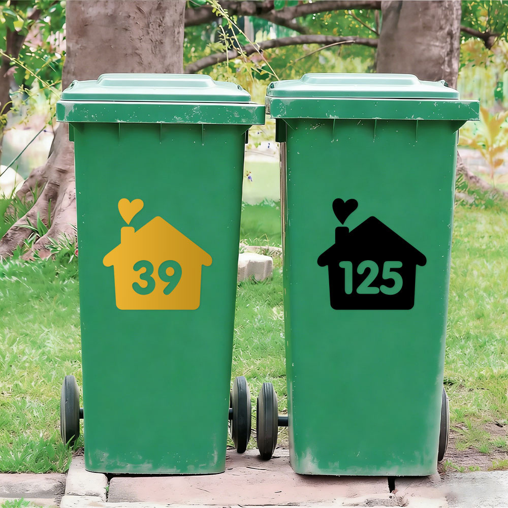 1PC/3PCS Custom House Number S - Home Decor Sticker reseña y precio