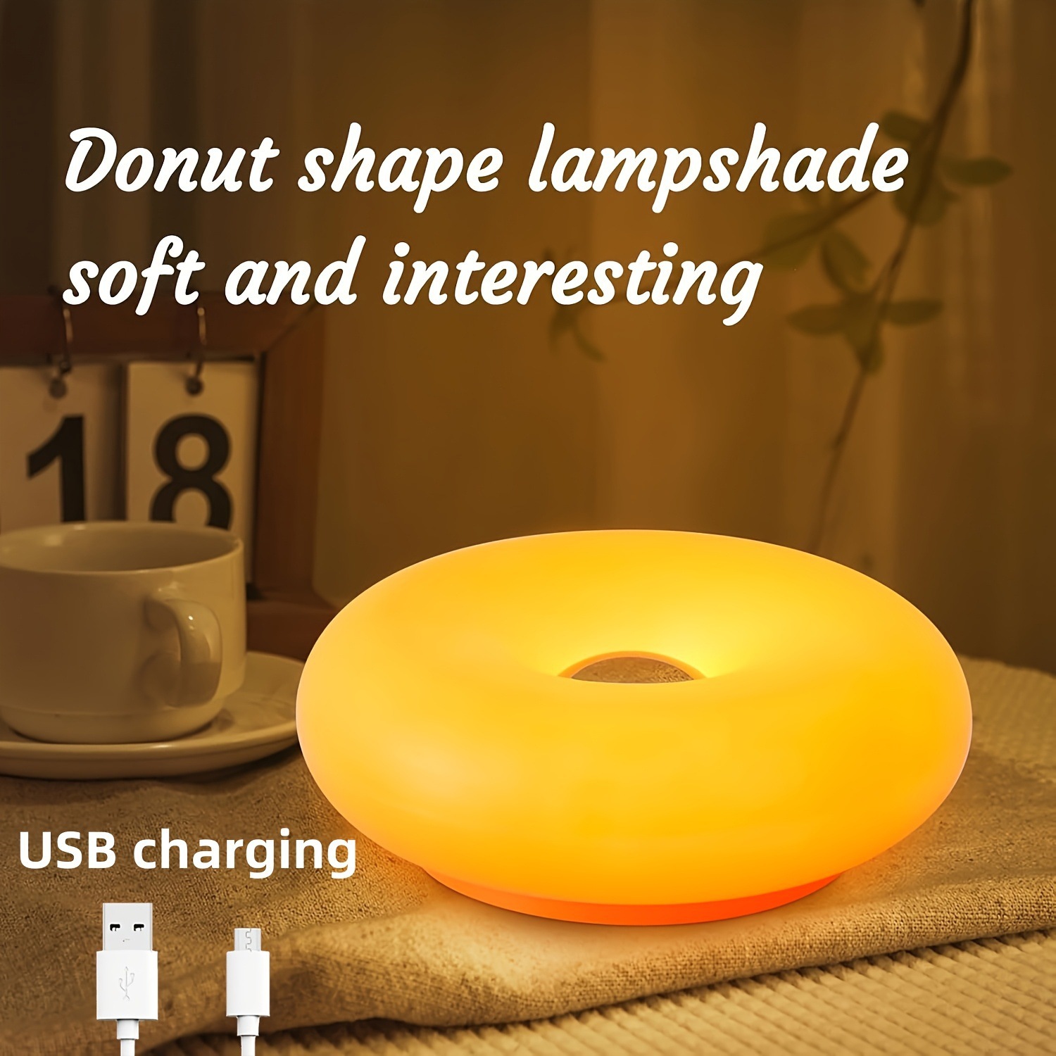US Patented Retro-Modern Donut - Home Decor Living Room reseña y precio