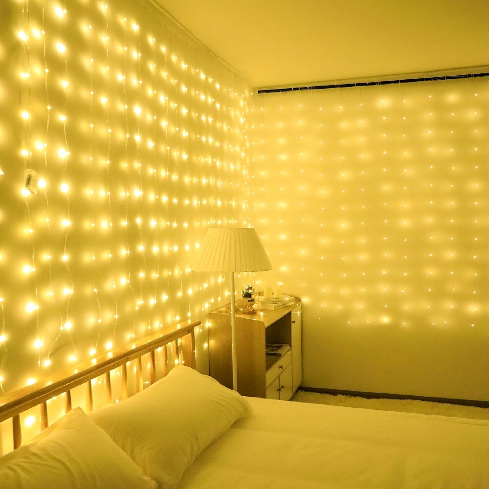 3/6m LED Curtain String Lights - String Curtain Light reseña y precio