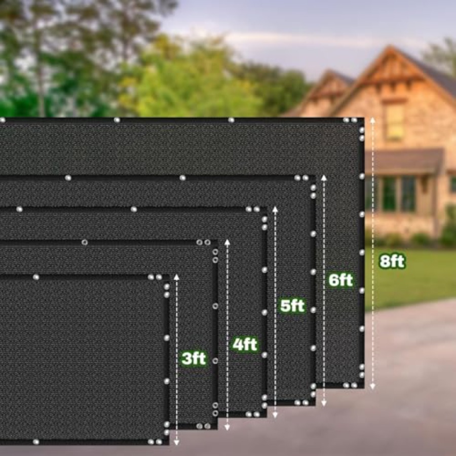 Privacy Screen Fence 4Feet x 5 - Home Decor Free reseña y precio