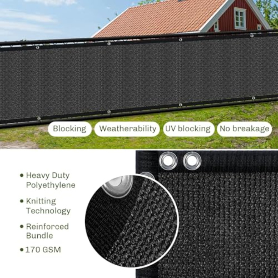 Privacy Screen Fence 4Feet x 5 - Home Decor Free reseña y precio