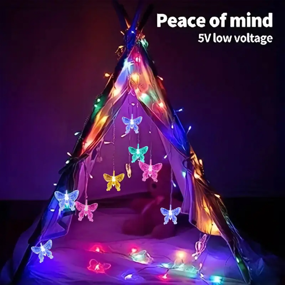 LED Butterfly Curtain String L - String Curtain Light reseña y precio