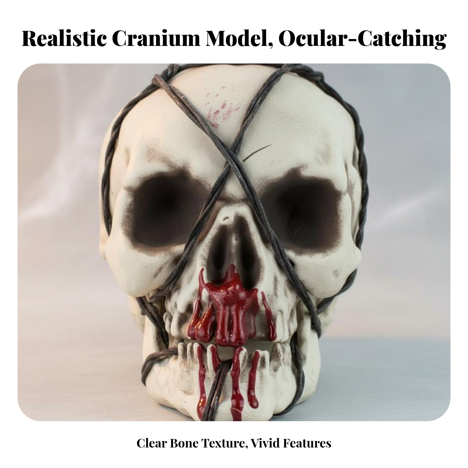 Realistic Skull Model Horror T - Home Decor Free reseña y precio