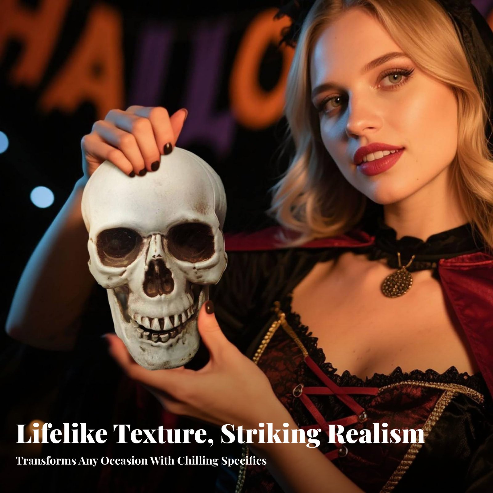 Realistic Skull Model Horror T - Home Decor Free reseña y precio