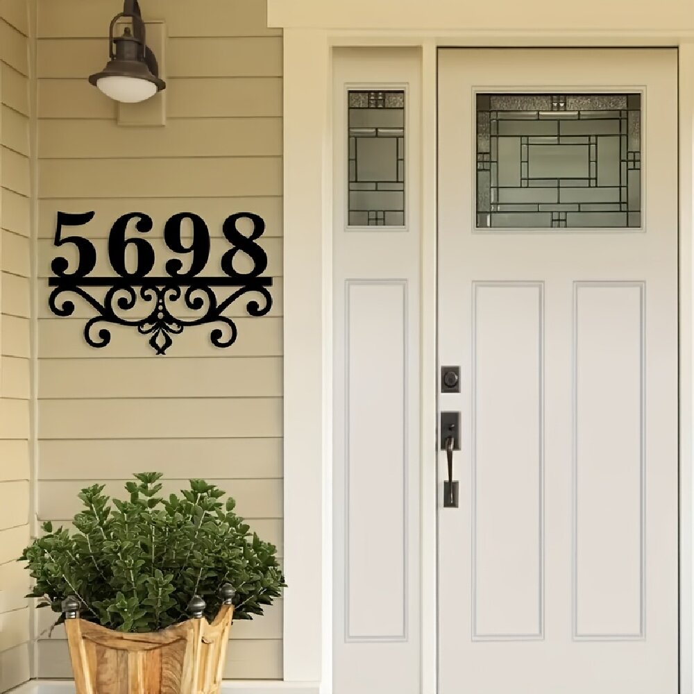 Ornate Scrollwork Metal House  - Home Decor Outdoor reseña y precio