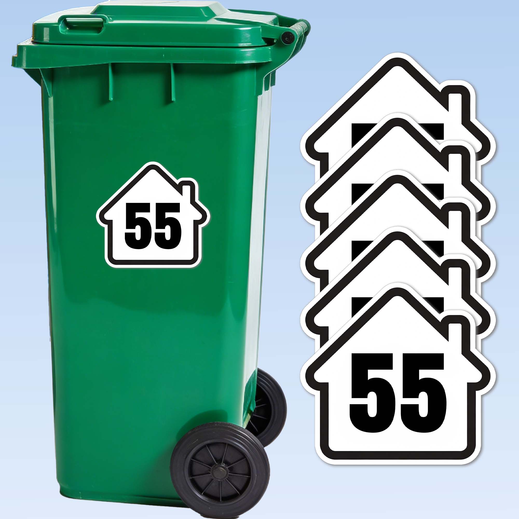 House pattern Custom Number DI - Home Decor Sticker reseña y precio