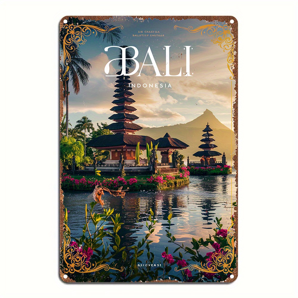 - Vintage Bali Indonesia Metal - Home Decor Bali reseña y precio