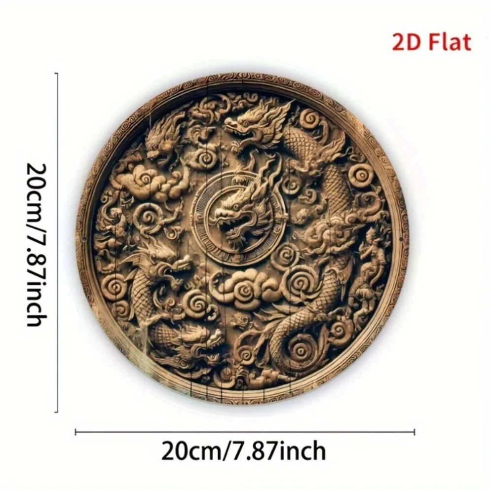 1pc Bali Dragon Metal Wall Art - Home Decor Bali reseña y precio