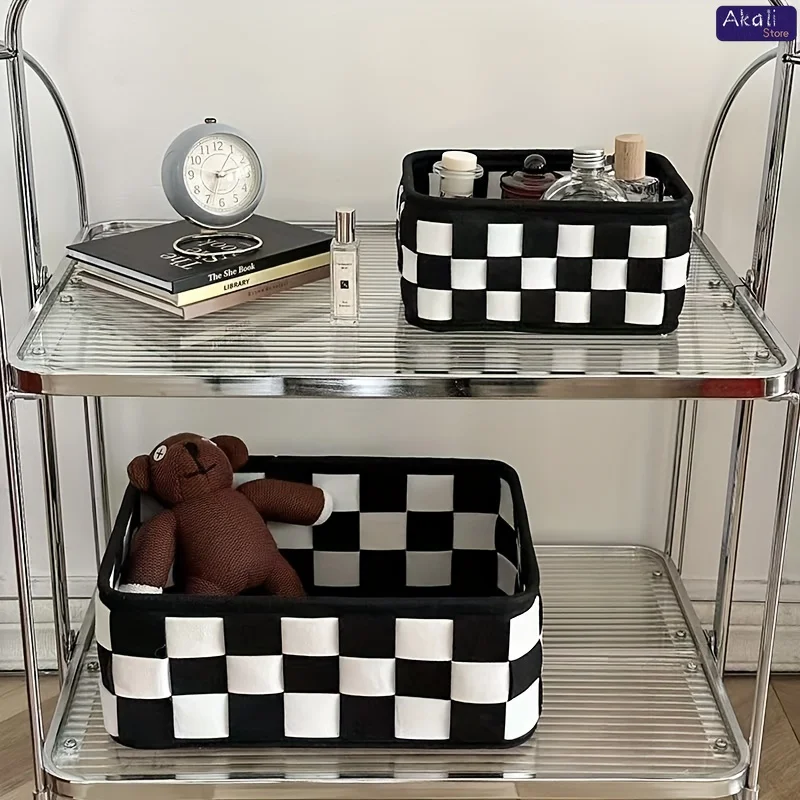 2026Black and White Checkered  - Home Decor Free reseña y precio