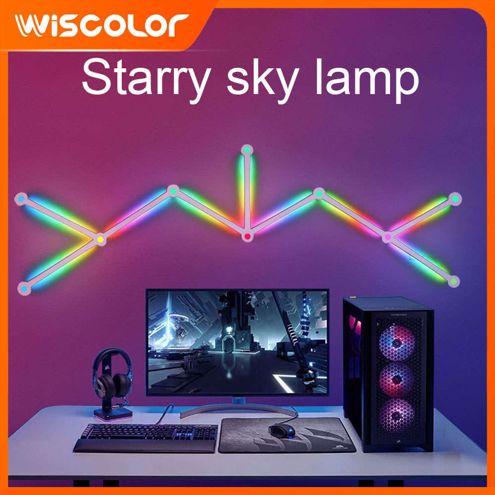 LED Smart DIY WIFI Wall Lamp S - Home Decor Free App reseña y precio