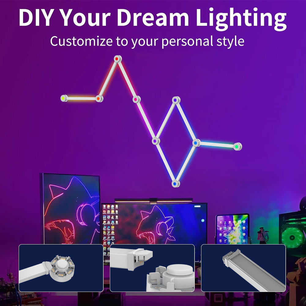 LED Smart DIY WIFI Wall Lamp S - Home Decor Free App reseña y precio