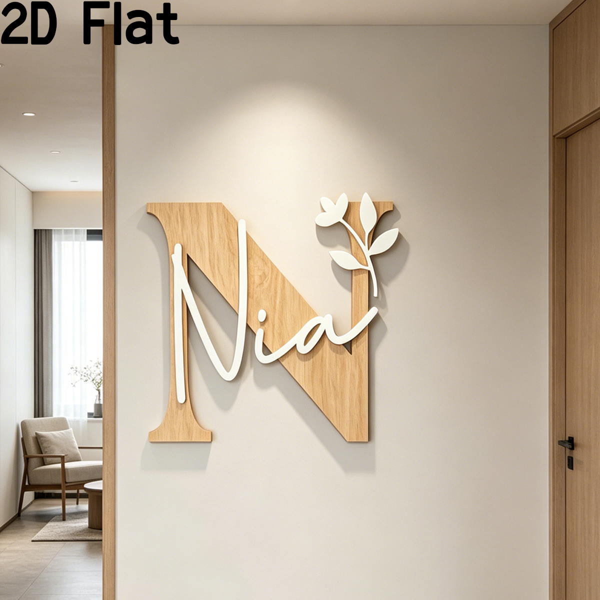 1Pc Custom Original Alphabet N - Home Decor Diy reseña y precio