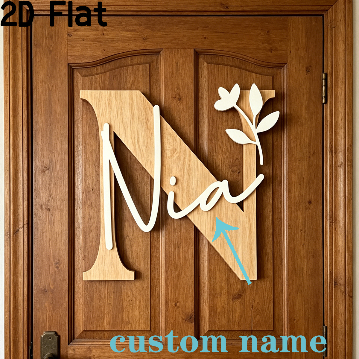 1Pc Custom Original Alphabet N - Home Decor Diy reseña y precio