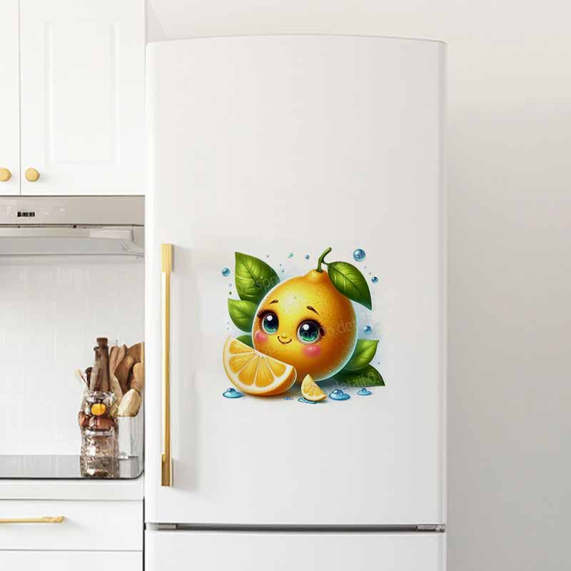 Cute Fruit Emoji Wall Stickers - Home Decor Emoji reseña y precio