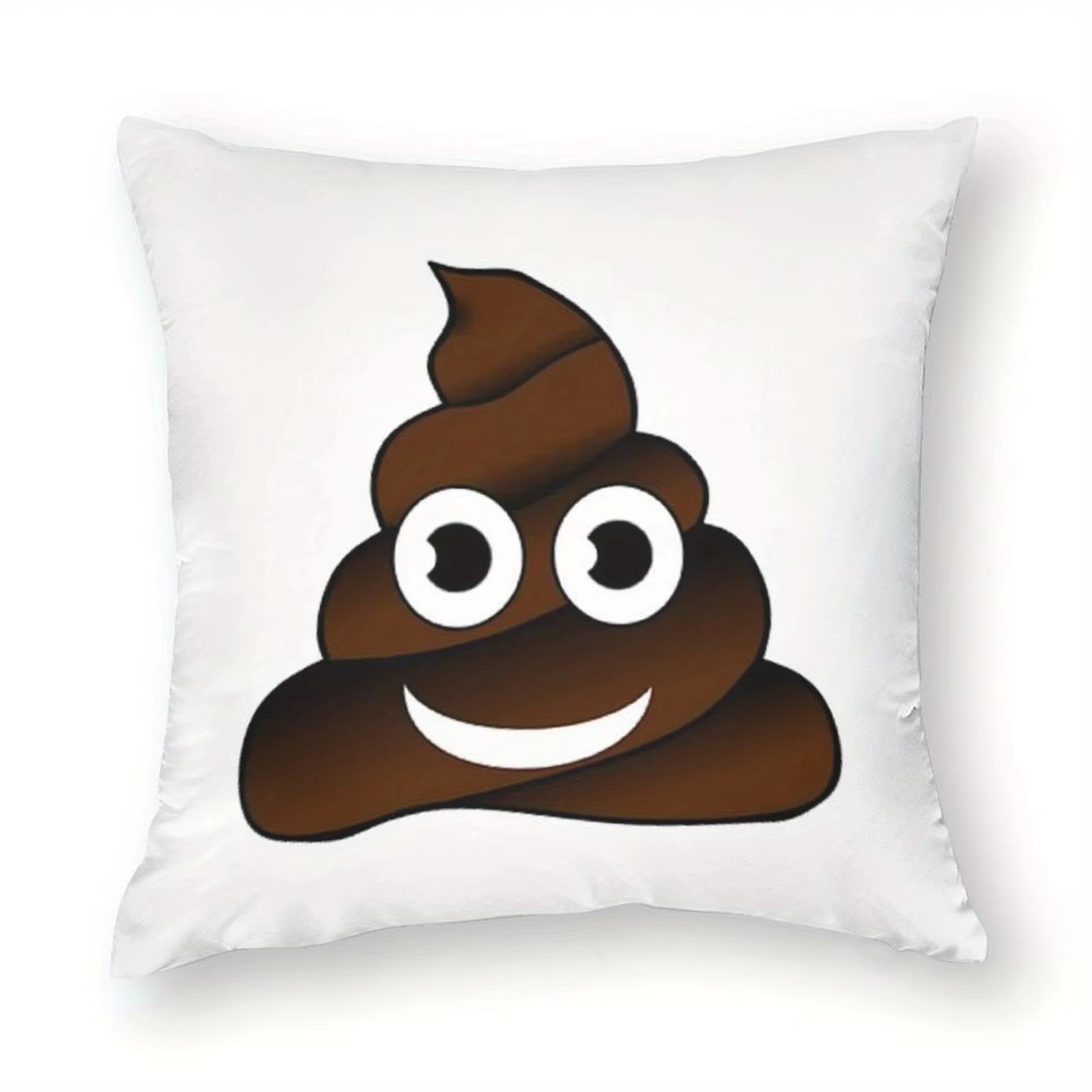 Double Sided Funny Poop Pillow - Home Decor Emoji reseña y precio