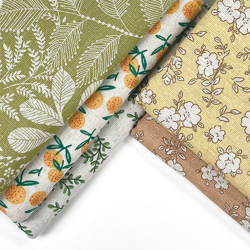 Pastoral Floral Cotton Linen B - Home Decor Free reseña y precio