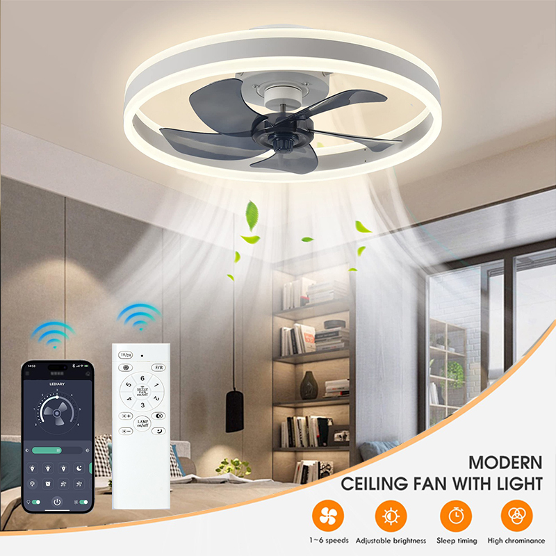 LED Ceiling Light Fan With APP - Home Decor Free App reseña y precio