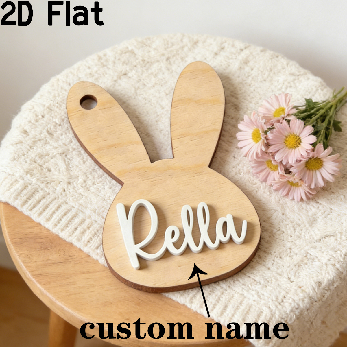 1Pc Custom Cute Animal Rabbit  - Home Decor Diy reseña y precio