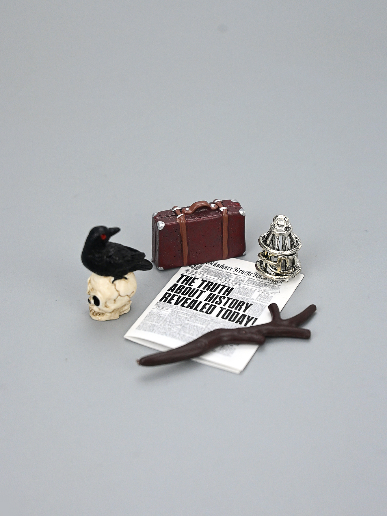 Miniature Academy Luggage Scen - Home Decor Solution reseña y precio