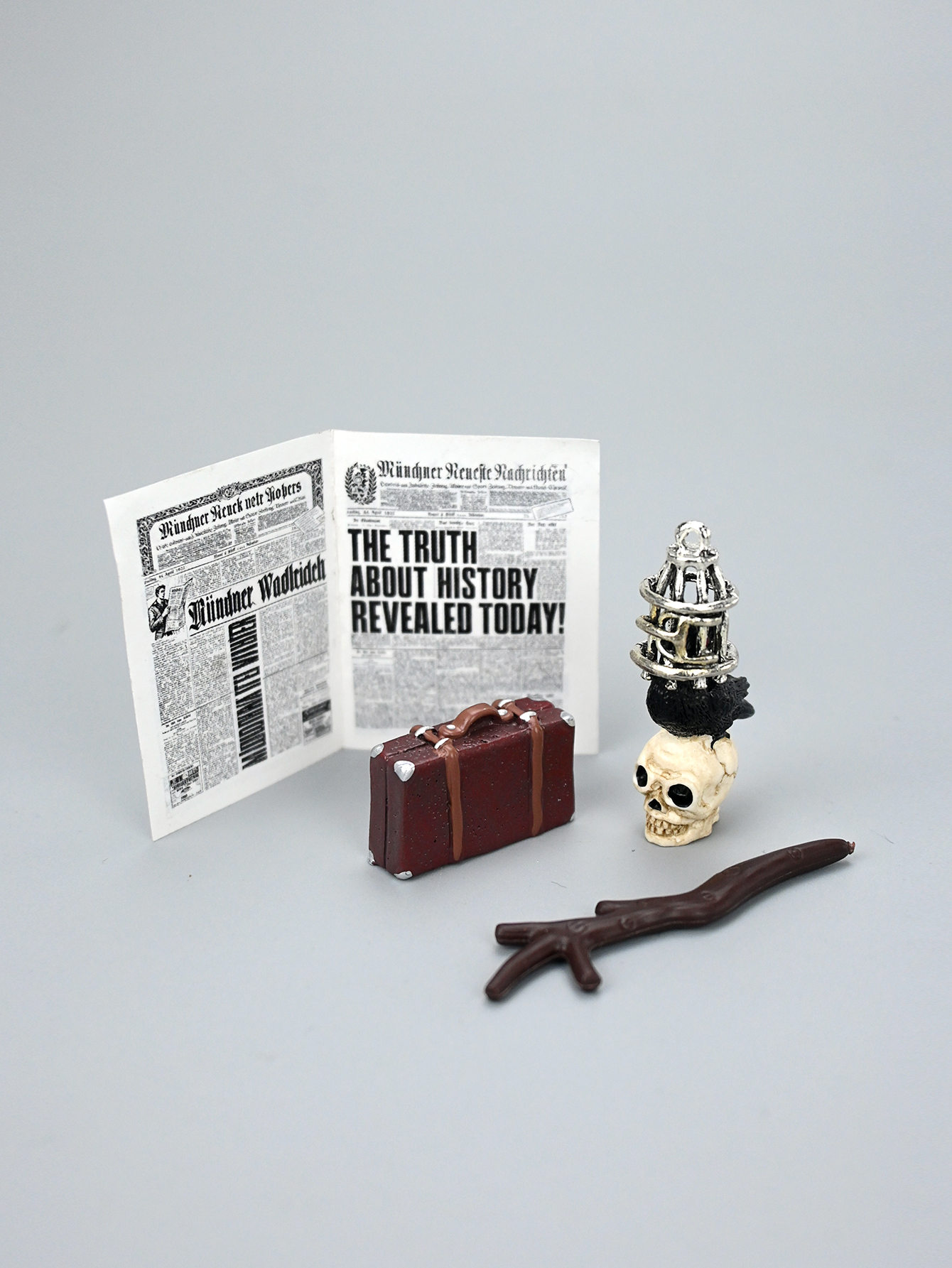 Miniature Academy Luggage Scen - Home Decor Solution reseña y precio